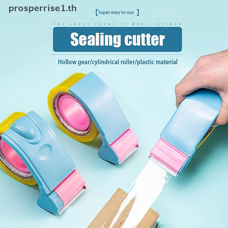 [PPTH] Macaron Color Tape Dispenser Roller Tape Cutter Packer Device ...