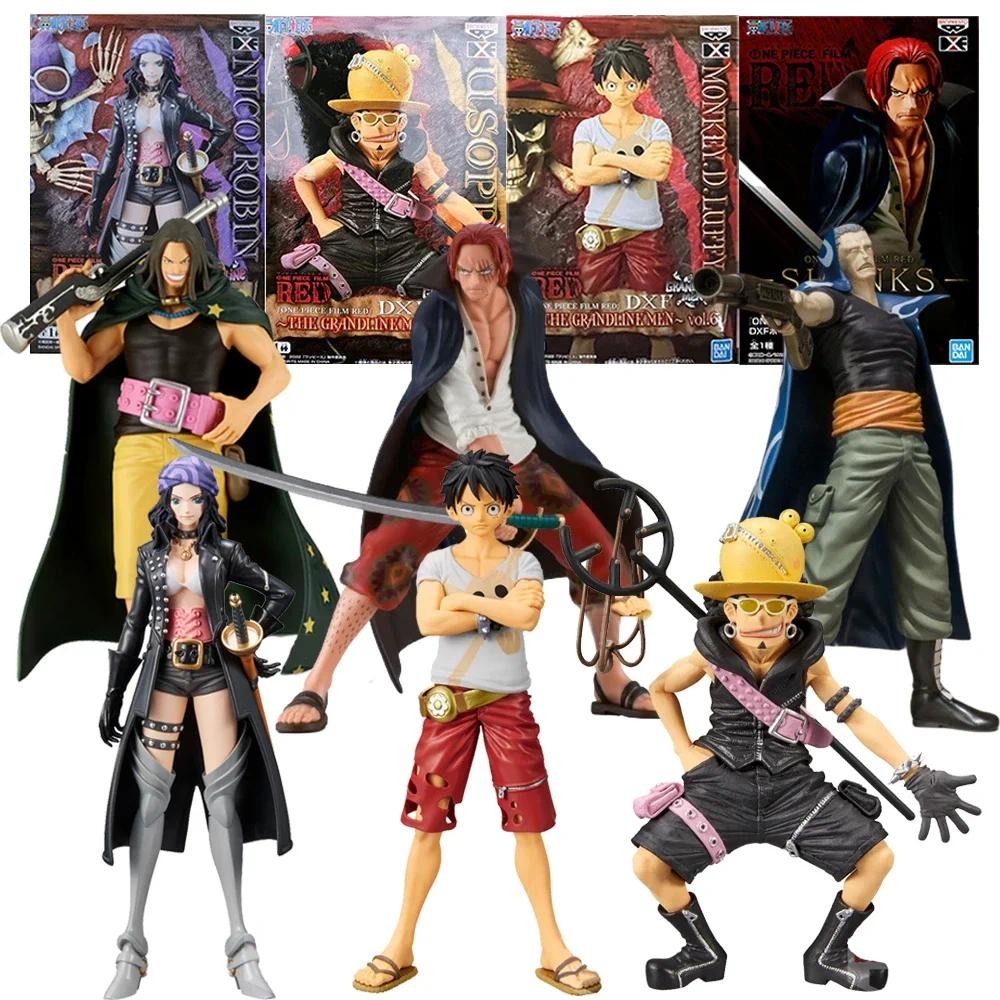 One Piece DXF The Grandline Series Monkey D Luffy Shanks Nico Robin ...