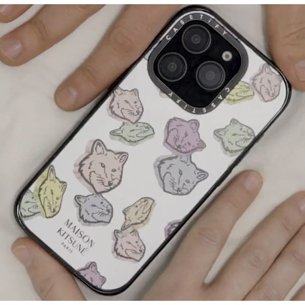 Maison Kitsuné Sprinkles Multi Case MAISON KITSUNE x CASETIFY SPRINKLES IMPACT IPAD CASE | Maison Kitsuné