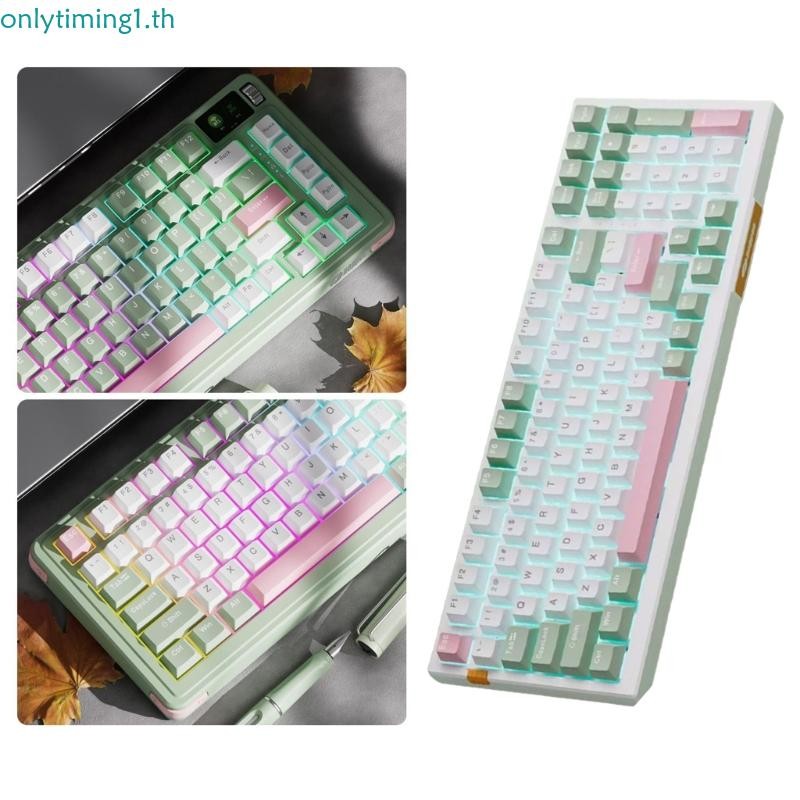 เท่านั้นtiming 134PCS Keycaps OEM Two Color Injection Keycaps สําหรับ ...
