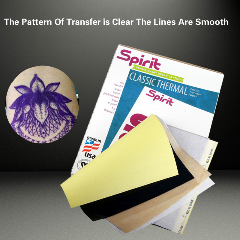 Spirit Classic Thermal Tattoo Transfer Paper สําหรับเครื่องพิมพ์แม่แบบ ...