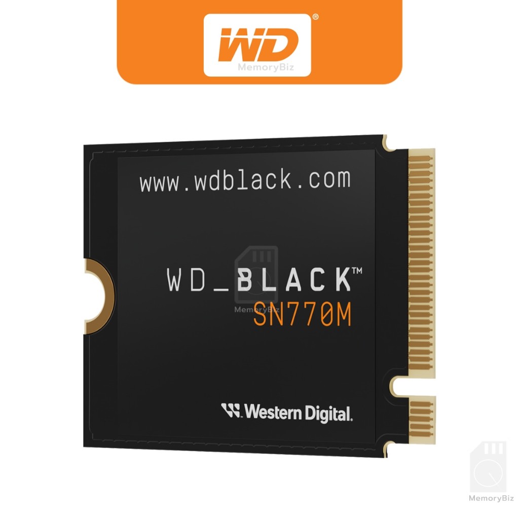 WD 500 GB SSD (เอสเอสดี) WD BLACK SN770M - PCIe 4x4/NVMe M.2 2230