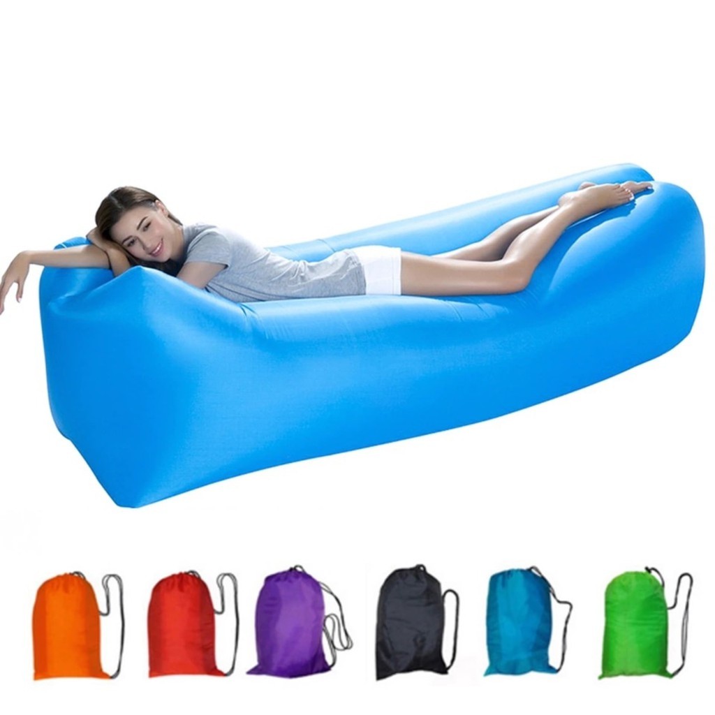 Air bag inflatable .ที่นอนเป่าลม .โซฟาเป่าลม. เบาะนอน. แบบพกพา .สะดวก ...