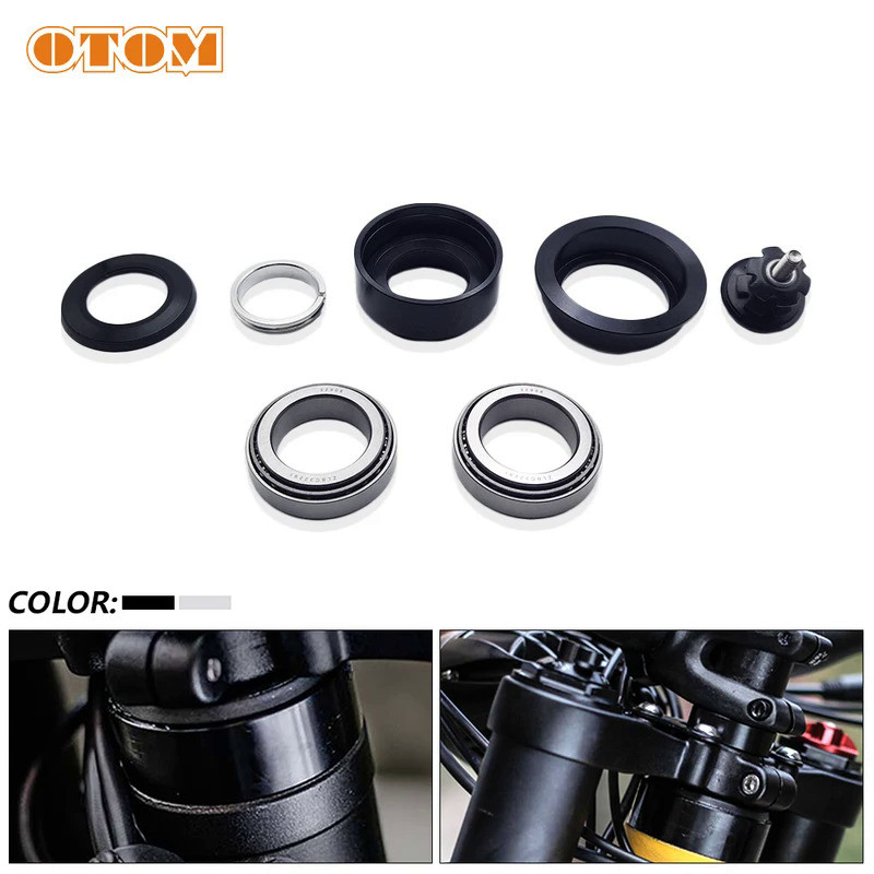 Tapered Roller Bearing Headset & Wheel Bearing Set For Sur-Ron Light Bee X – Black, 1-Yr Warranty
