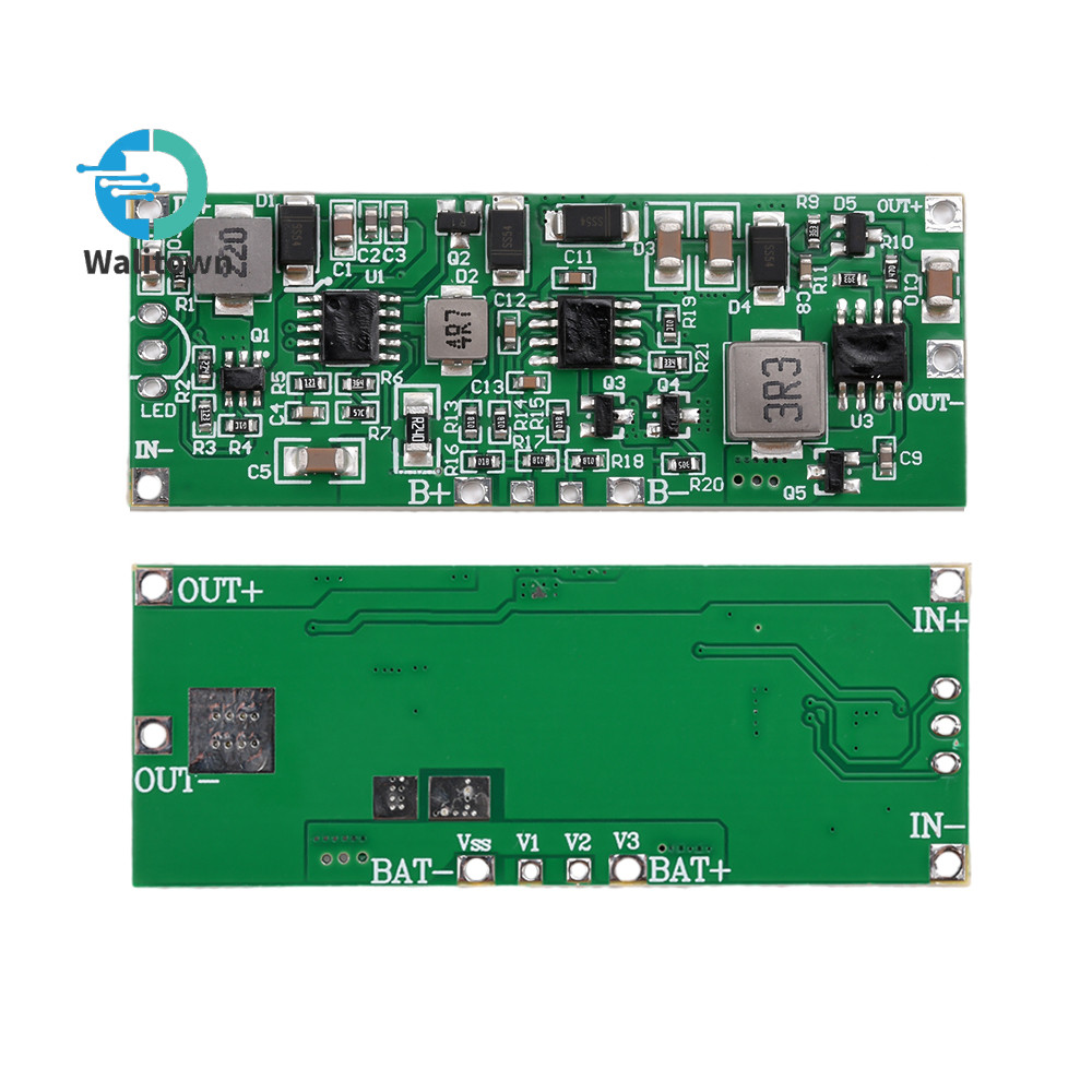 12V 3A 24W 36W บอร์ดจ่ายไฟต่อเนื่องกําลังสูง 3S ชุดแบตเตอรี่ลิเธียม ...