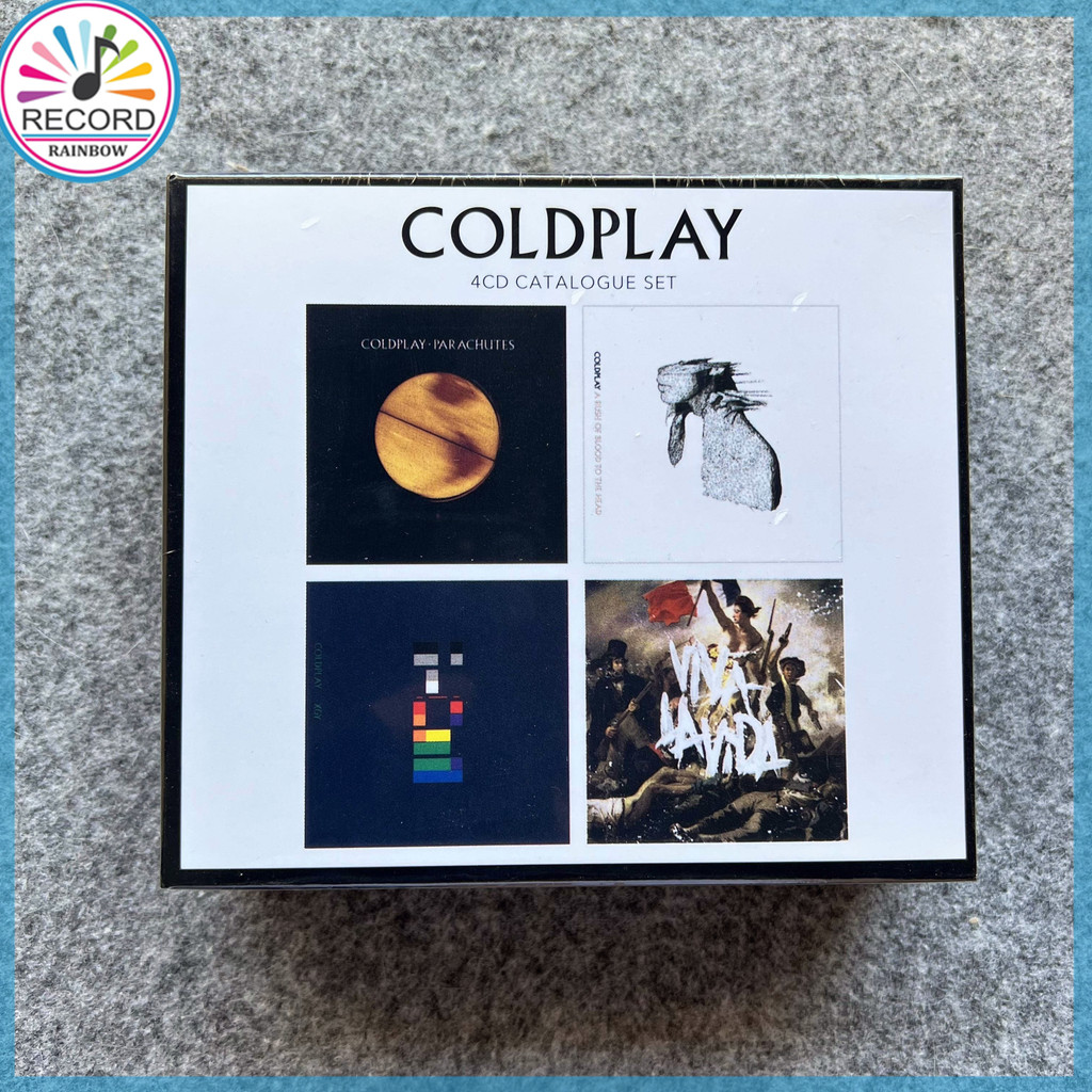 Coldplay Catalogue Set Original 4CD Album Brand New | Shopee Thailand