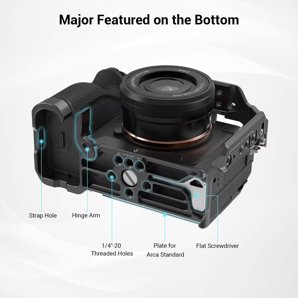 Smallrig Full Dslr สําหรับ Sony A7 IV a7m4 กล้อง Rig สําหรับ Sony Alpha ...