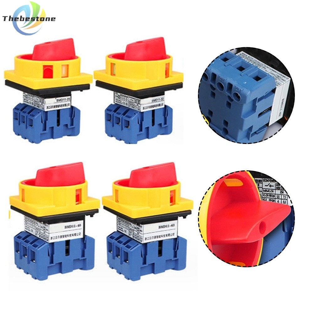 3p Load Breaking Switch พลังด้วยตนเอง Isolator แรงดันไฟฟ้าสูง 2bit On ...