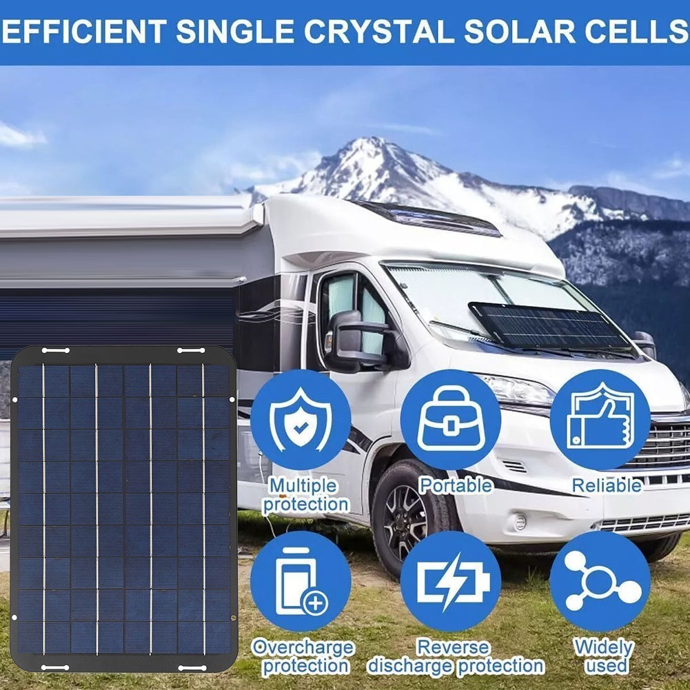 ชุดเครื่องชาร์จพลังงานแสงอาทิตย์ Robust 30W พร้อมถ้วยดูดสําหรับการดูแล ...