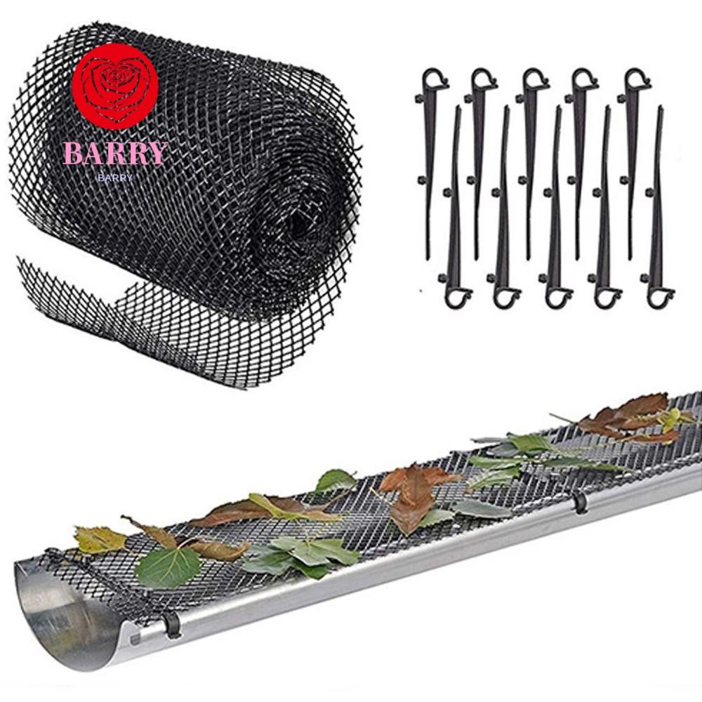 BARRY Gutter Mesh, Grid ป้องกัน Blockages หน้าจอรางน้ํา, ติดตั้งง่าย ...