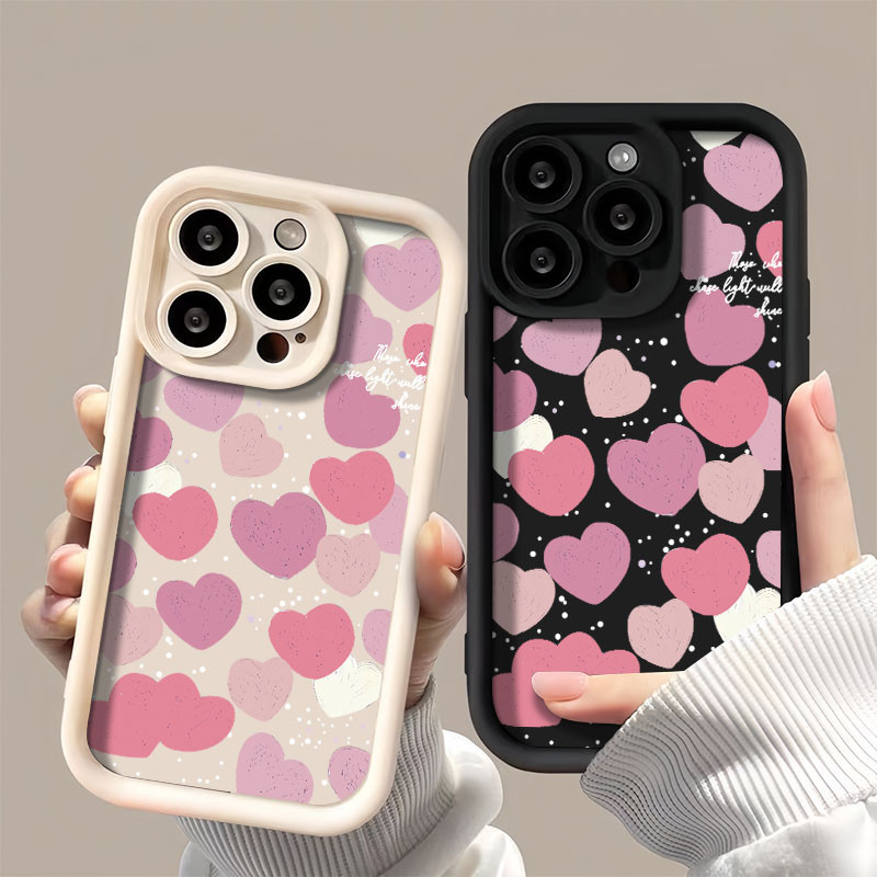 Custodia Peluche Morbida A Coniglio Per Realme C33 4G - Rosa Con Orecchie E Strass (Copertura Antiurto)