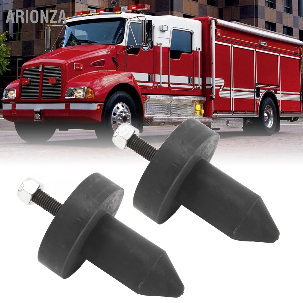 ARIONZA 2 ชิ้น Hood Pin สนับสนุน Bushings K179 528 สีดำ Mount ตำแหน่ง ...