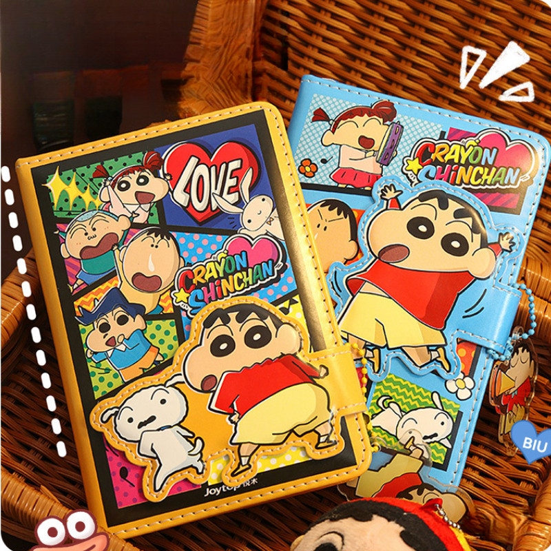 Crayon Shin-Chan Magnetic Buckle Book ของแท้คู่มือโน้ตบุ๊คมูลค่าสูง ...