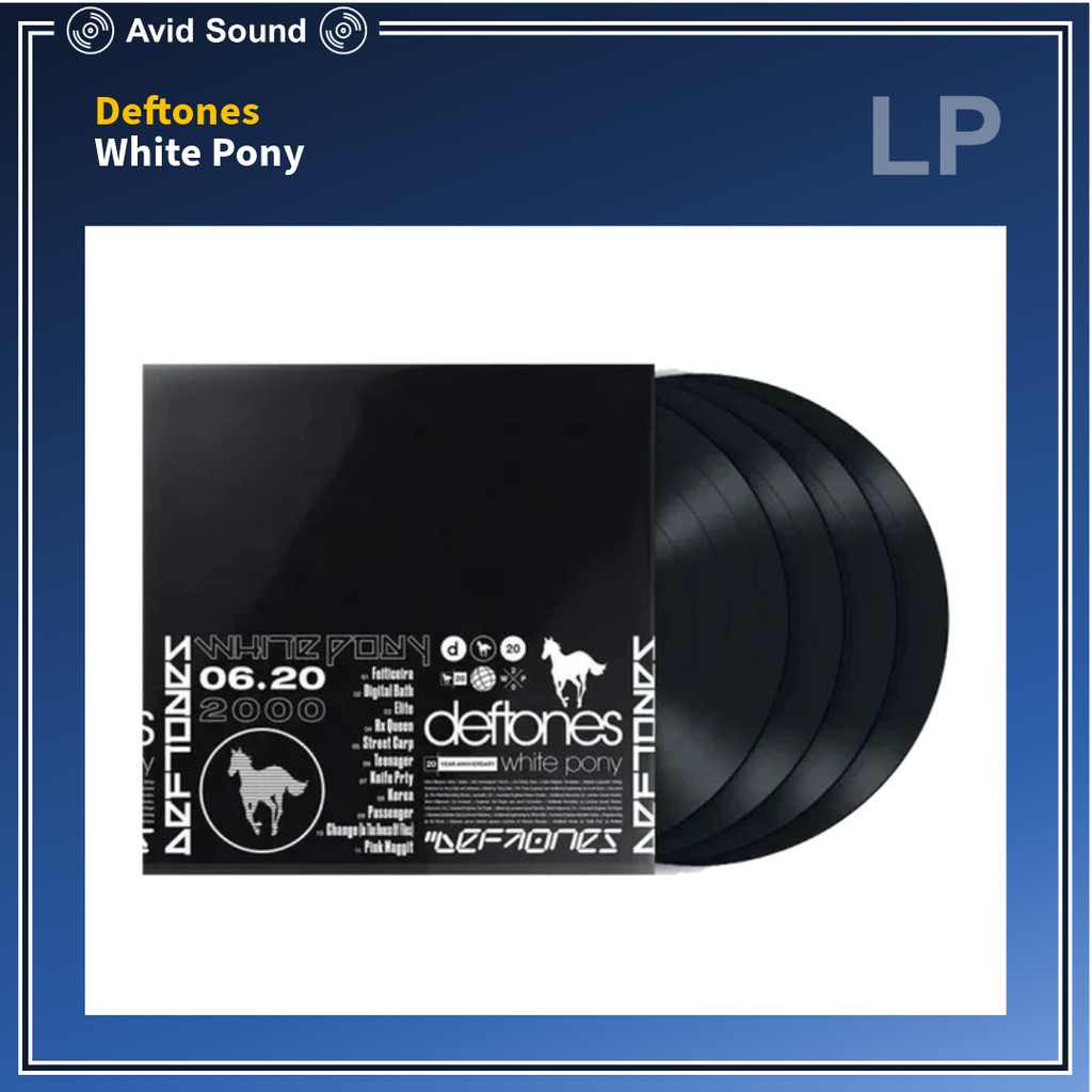 แผ่นเสียง Deftones White Pony Boxset ใหม่ ซีล Deftones Vinyl LP