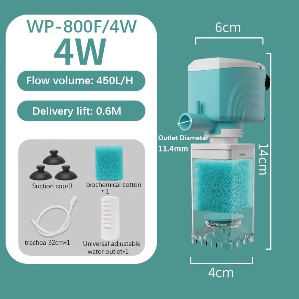 CLEIGHTEEN Aquarium ภายในกรอง, Water Circulation Wave Fish Tank Sponge ...