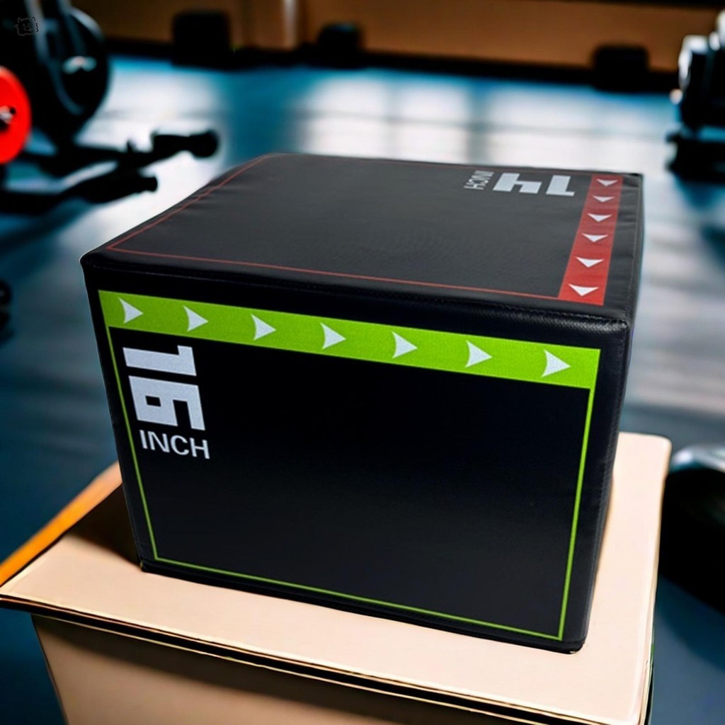 3 in 1 Foam Plylometric Jump Box Anti-Skid Safety Jumping Box for Jump ...