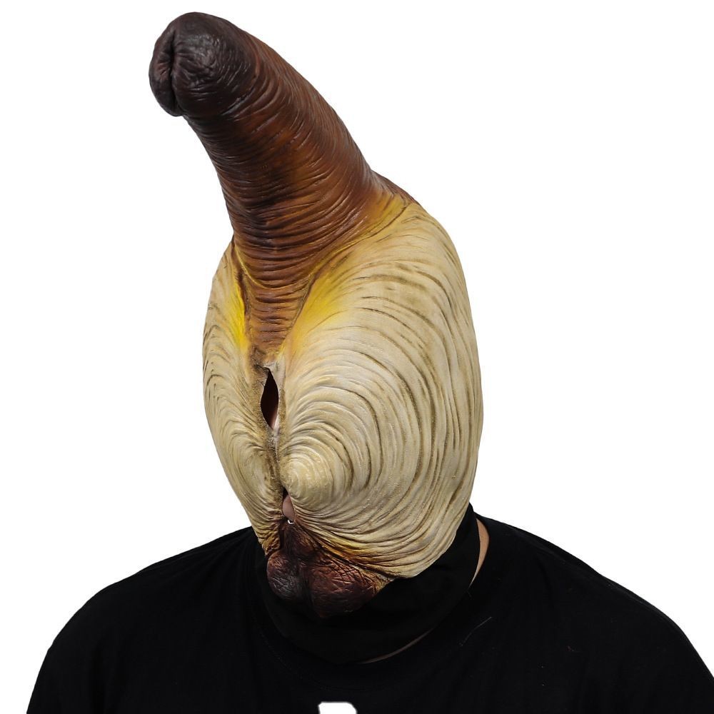 ️Latex Elephant Clam Mask Carnival ตลกปรับของเล่น Ball Supplies Latex ...