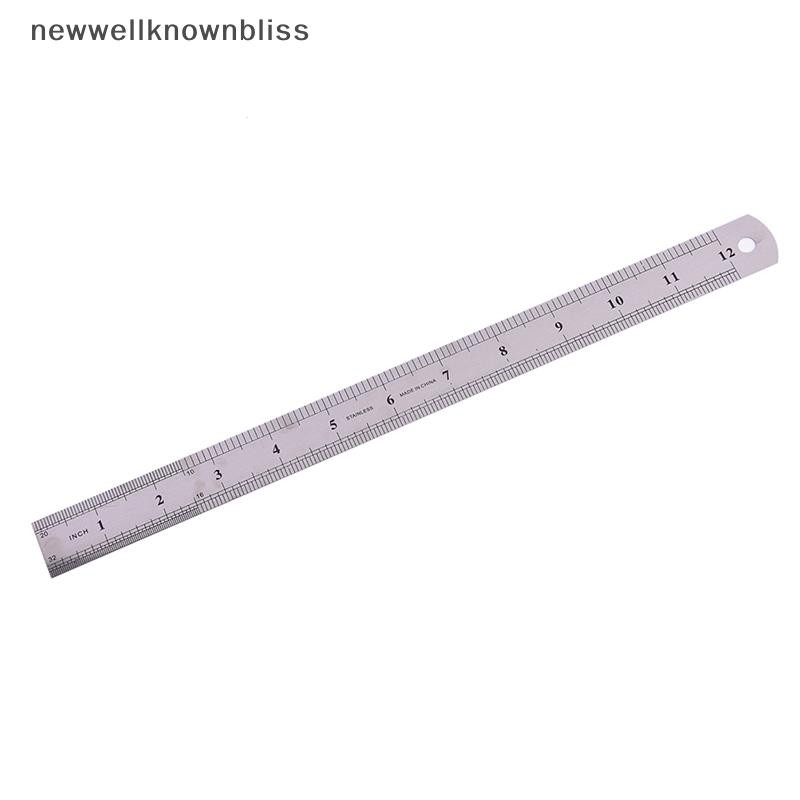 Newwellknownbliss METAL RULER สแตนเลสขอบตรงวาด Cutg Non Skid Back CCD ...