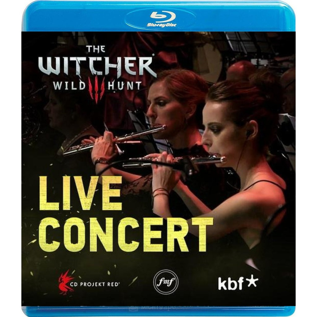 แผ่นดิสก์ Blu-ray The Witcher 3: Wild Hunt Concert / The Witcher 3 ...