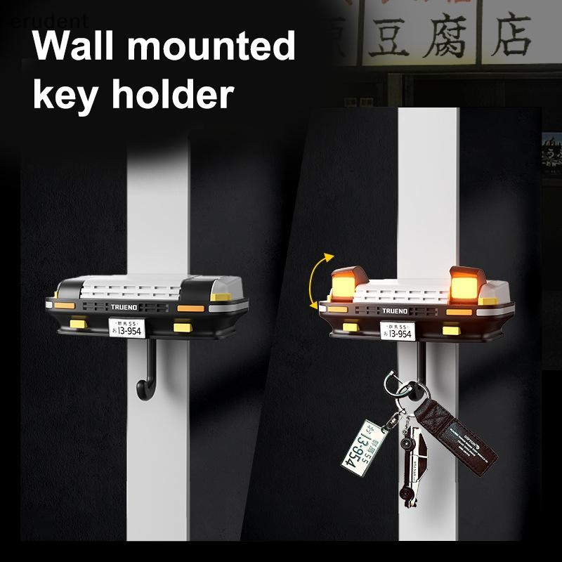 Erudent รถตกแต่ง Key Finger Rack Creative รถเปิดไฟหน้าพวงกุญแจ Hook Fun ...