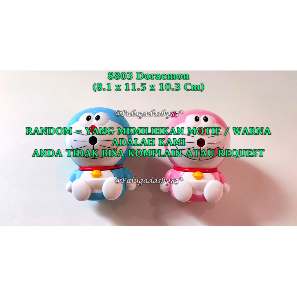 (1 ชิ้น) WHOLESALE กบเหลาดินสอ Doraemon 8803 8.1 x 11.5 x 10.3 Cm ...