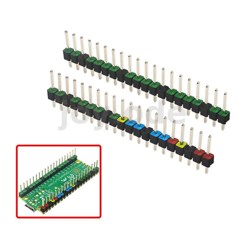 C3873 Raspberry Pi Pico สี Pin Header 20 Pins 2.54mm Spacing Gold ...