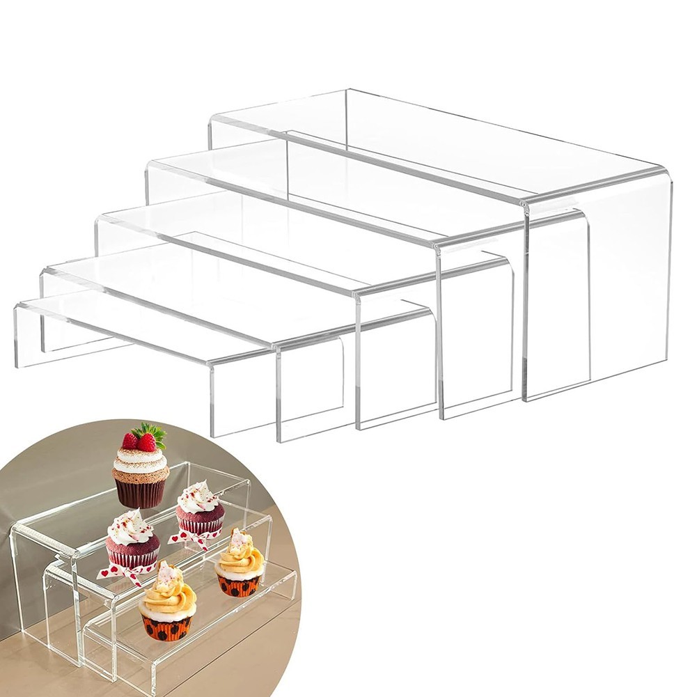 Nesting Plinths ขาตั้งจอแสดงผลอะคริลิคชั้นวางของเล่น Handmade Model ...