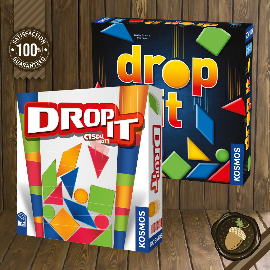 Drop It! ดรอป อิท! [TH] / Drop It [EN] Board Game บอร์ดเกม | Shopee ...