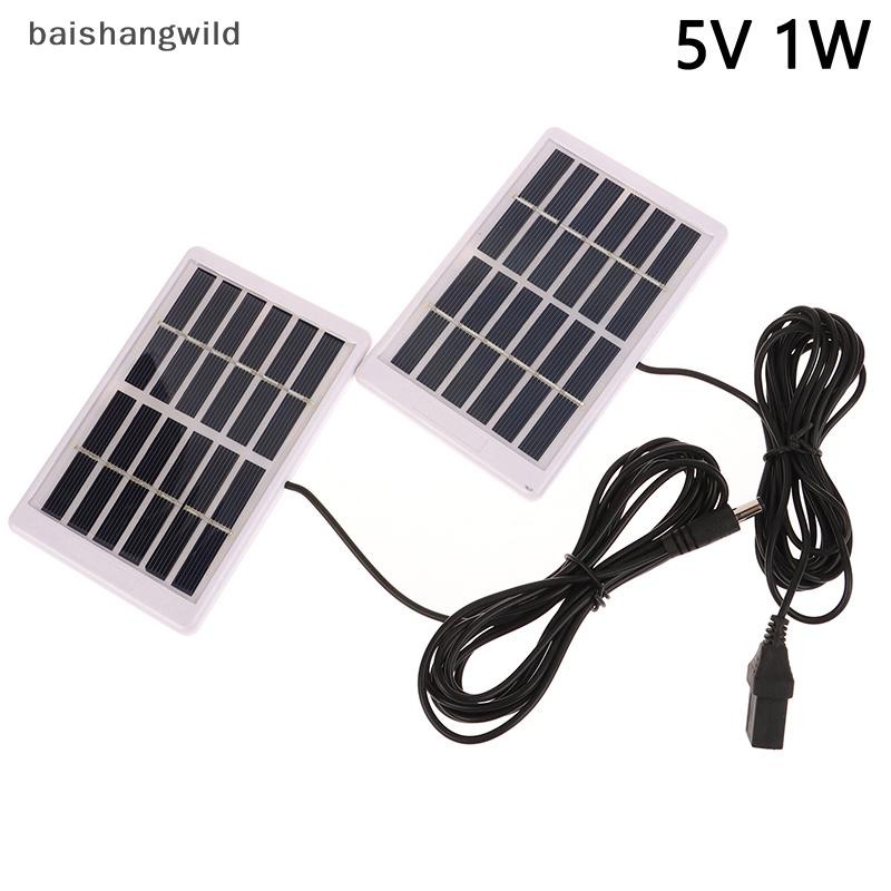 Bwth Mini Solar Panel 1W 5V USB Monocrystalline Solar Panel Power ...