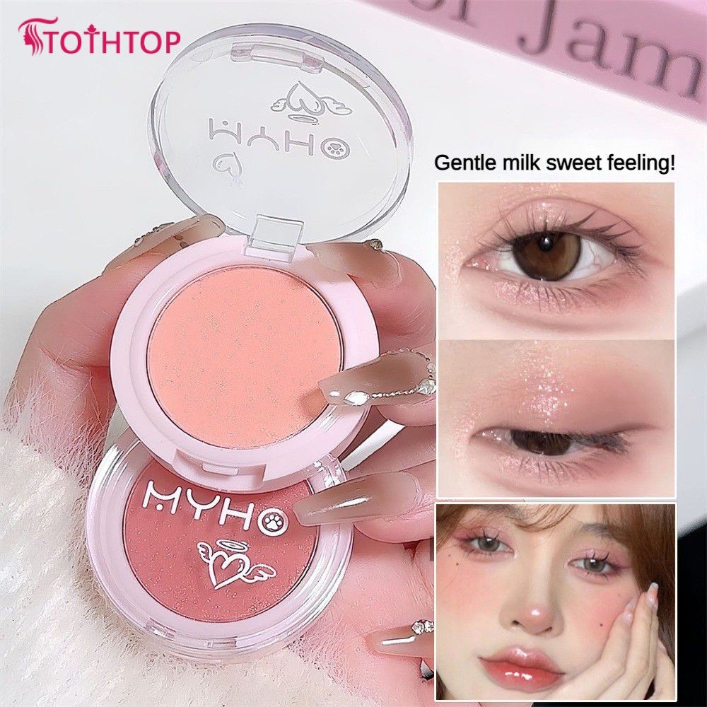MYHO Fine Flash Blush เนื้อบลัชใสละเอียด เกลี่ยง่าย ติดทนนาน เพิ่มความ ...