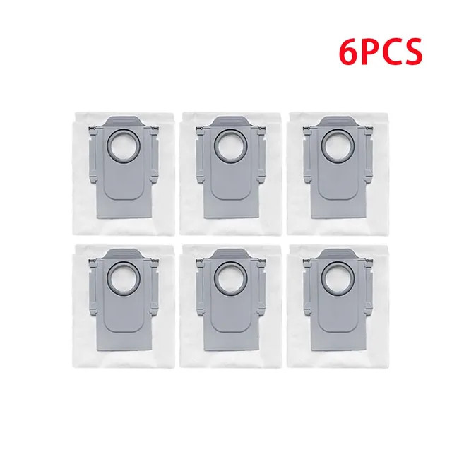 6PCS Dust Bags For Roborock Q Revo, S8 MaxV Ultra, Qrevo MaxV, Qrevo Pro - 2.7L Large Capacity
