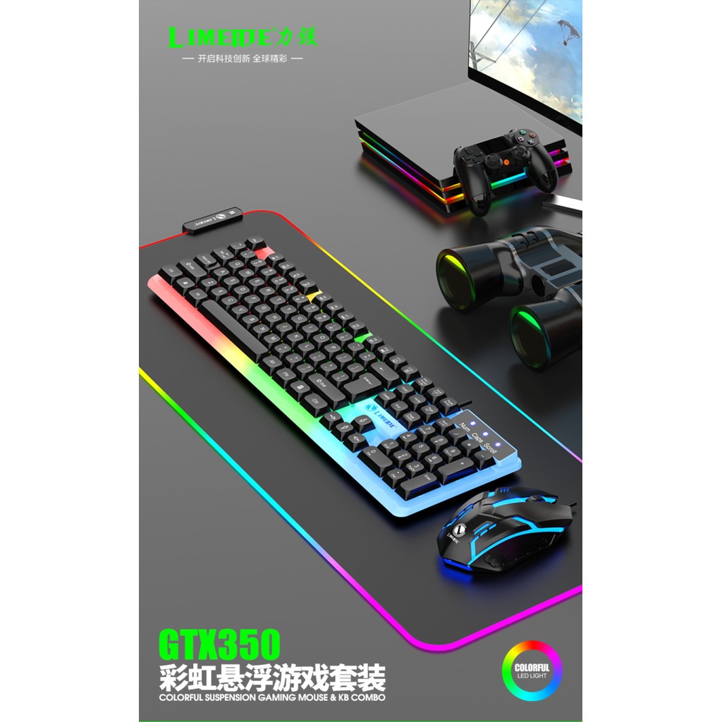 Li magnesium GTX350 TX35 luminous mechanical feel ไฟฟ้าการแข่งขันเกม ...