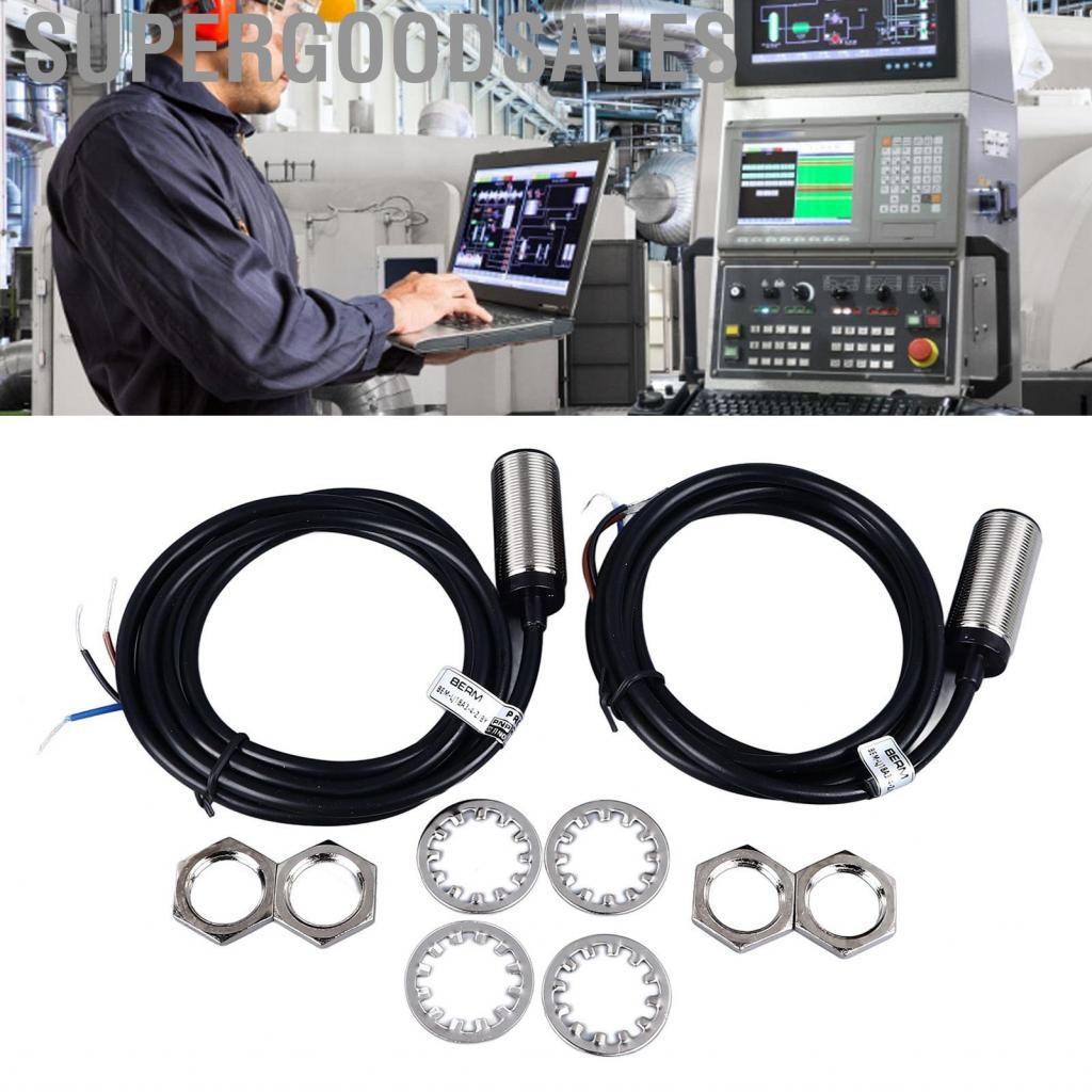 Supergoodsales 2 ชิ้น INDUCTIVE PROXIMITY SENSOR 4 มม.การตรวจจับระยะทาง ...