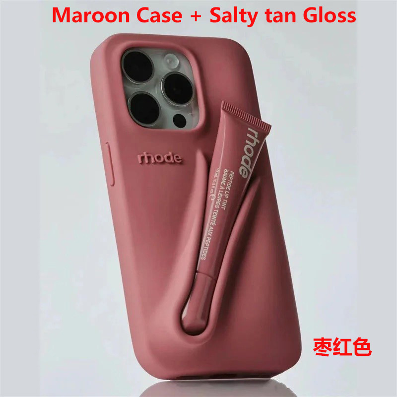 RHODE IPHONE 16 PRO ケース+ LEMONTINI リップ summer lip case | rhode skin