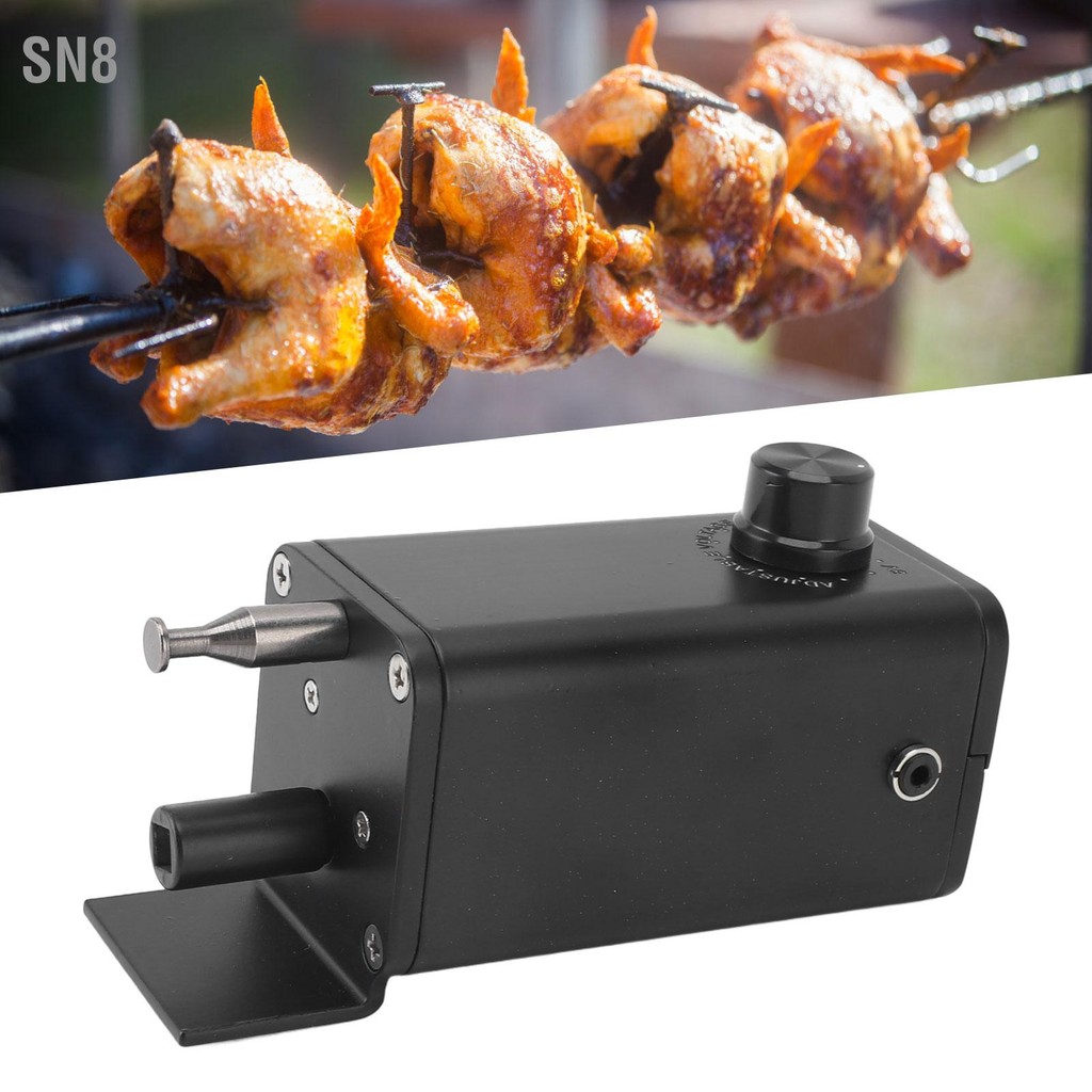 SN8 Barbecue Rotisserie Motor Portable Adjustable Speed High Torsion ...