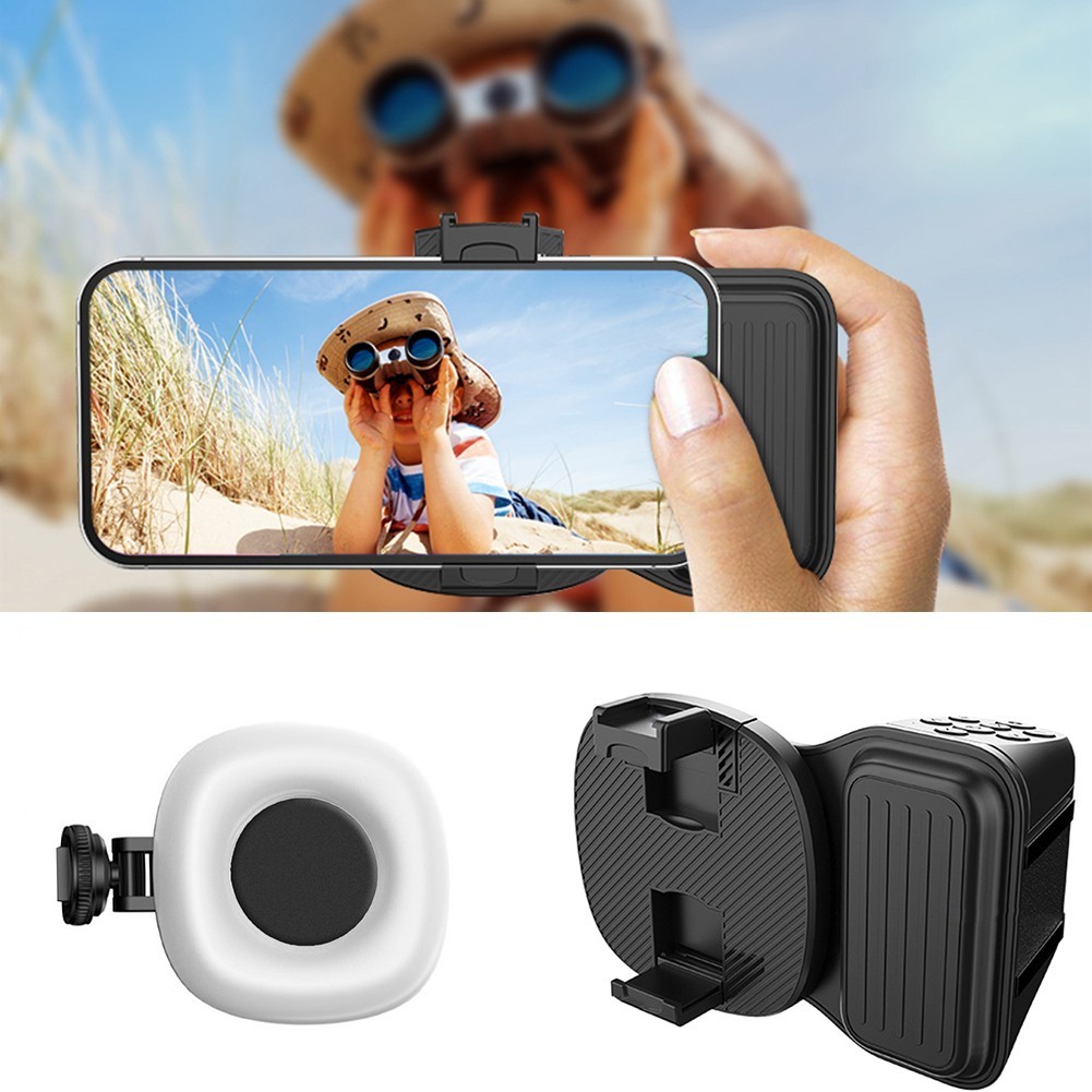 【EVER】Detachable Smartphone Camera Remote Control with Fill Light ...