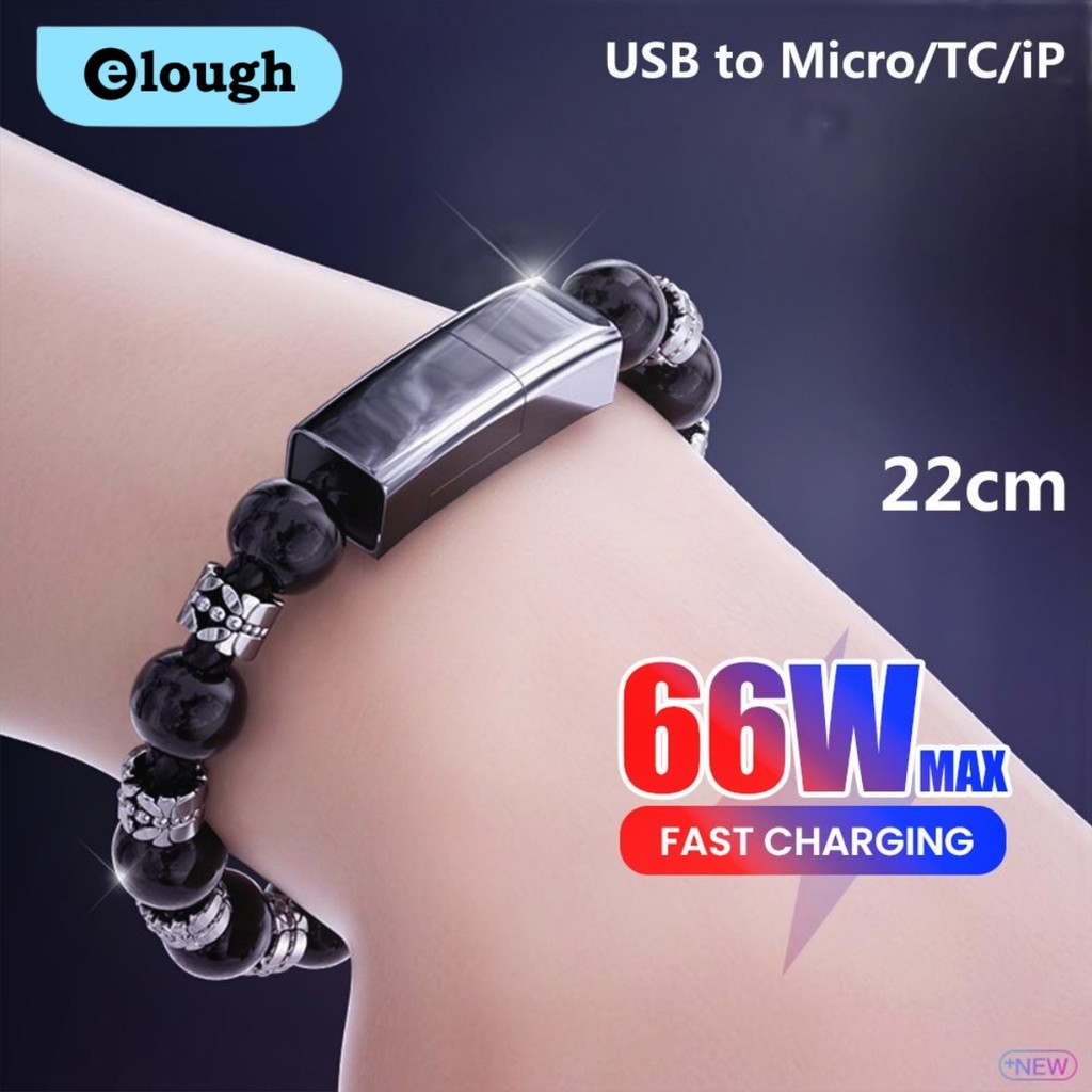 3a Creative Fast Charging สร้อยข้อมือสไตล์สร้อยข้อมือพระพุทธรูปลูกปัด ...