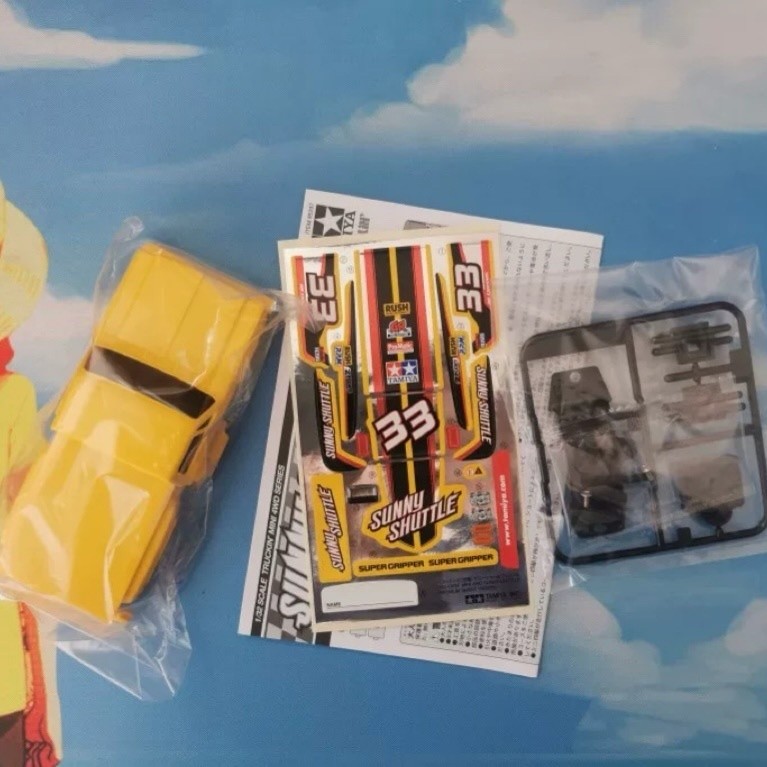พร้อมส่ง】tamiya mini 4wd ชิ้นส่วนรถ Tamiya 95297 95298 รถกระบะสี