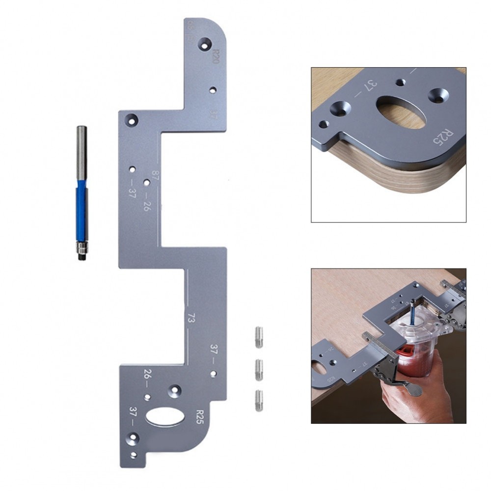 Cabinet Handles Template with Precision Positioning for Easy ...
