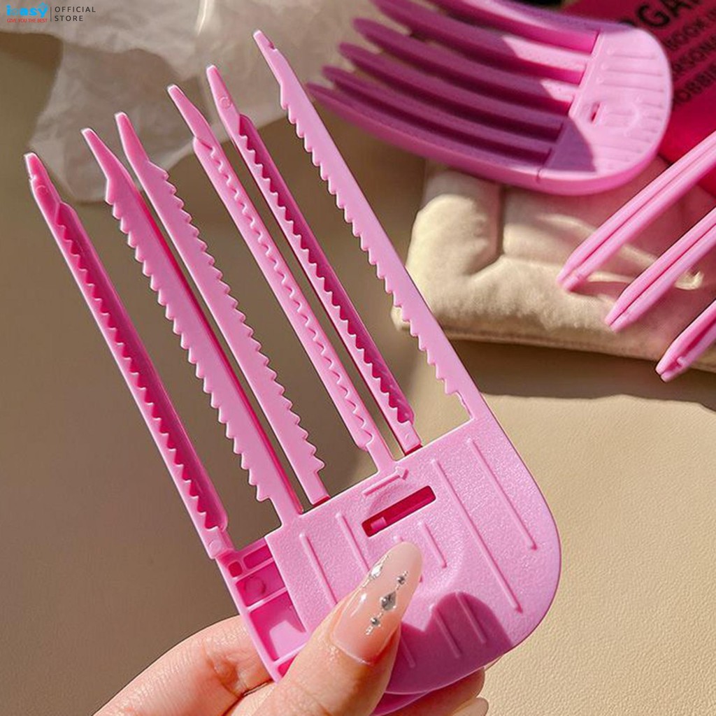 Simple Traceless Hair Fluffy Combs รากผม Highly Set Design | Shopee ...