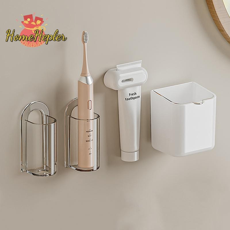 Homehepler ที่วางแปรงสีฟันไฟฟ้า Stand Rack ผู้ถือแปรงสีฟันติดผนัง ...