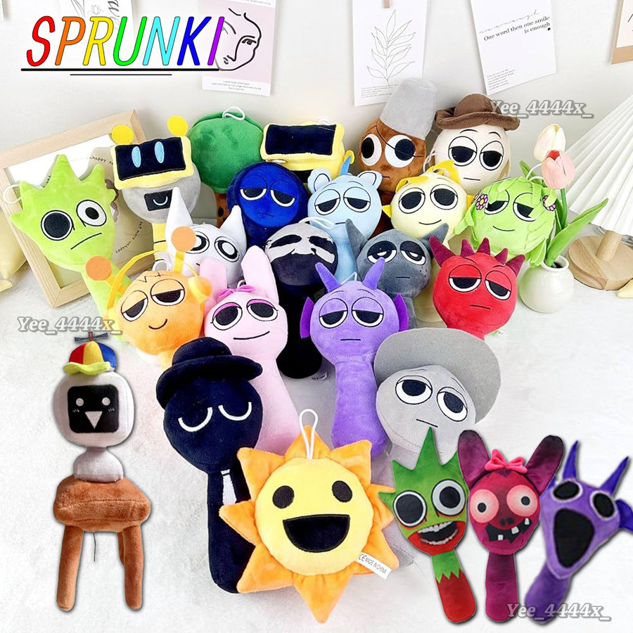 Sprunki Incredibox Sprunki ของเล่นตุ๊กตารุ่นอัพเกรด Sprunki ตุ๊กตา ...