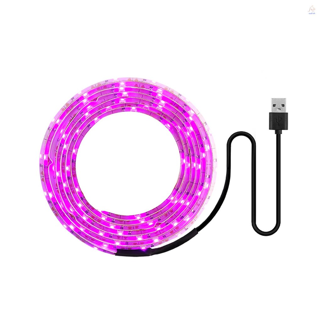 LED Grow Light Full Spectrum USB Grow Light Strip 0.5M 2835 SMD DC5V ...