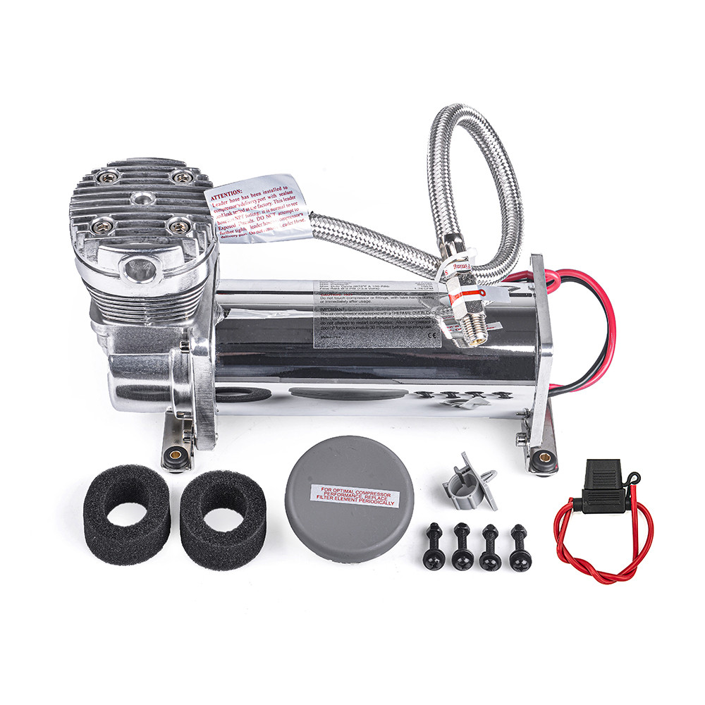 Universal Air Compressor DC 12V 200 PSI 480C Outlet 1/4 NPT หรือ 3/8 ...