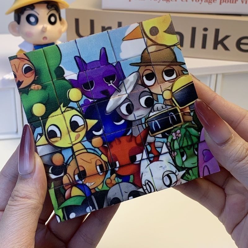 Sprunki Incredibox Sprunki บล็อกตัวต่อแม่เหล็กปริศนาของเล่นของขวัญวัน ...