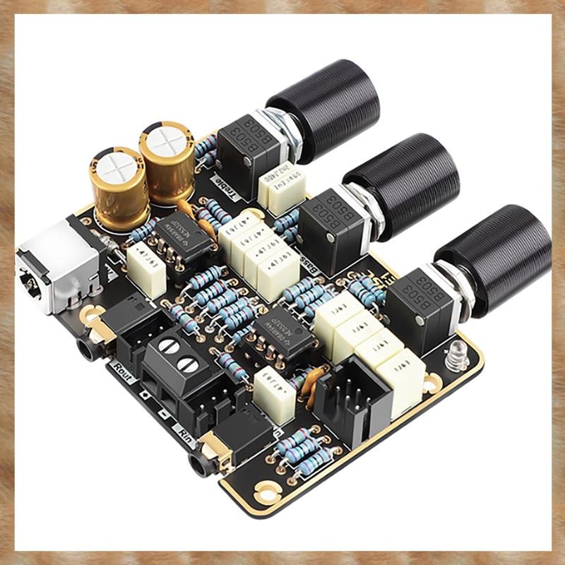 [KYG] NE5532 Preamp Tone Audio Board HIFI Active Filter Power Amplifier ...