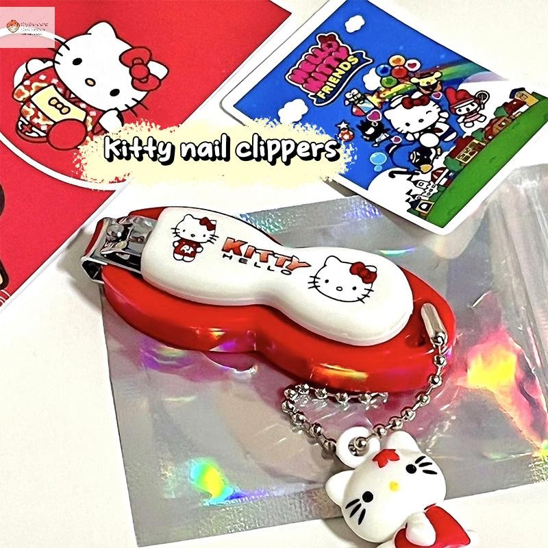 Cod Kawaii Hello Kitty กรรไกรตัดเล็บน่ารักการ์ตูน KT Cat กรรไกรตัดเล็บ ...