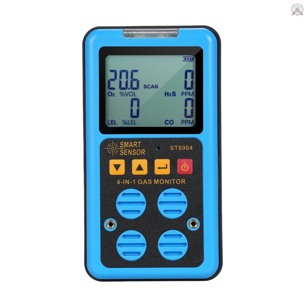 Fast Shipping SMART SENSOR 4 in 1 Gas Monitor ชาร์จเครื่องตรวจจับแก๊ส ...