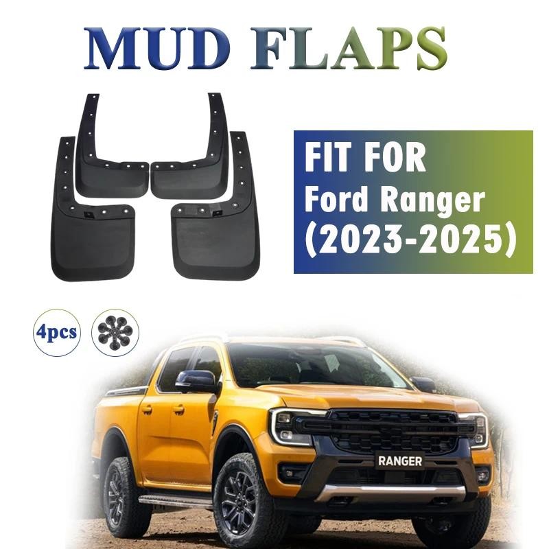 2023 2024 2025 สําหรับ Ford RANGER Mud Flaps Guard Splash Mudguard ...