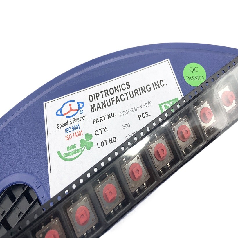 1 0p cs ไต้หวัน Original Yuanda Patch 4-Pin Touch Switch 1 2 * 1 2 * 7 ...
